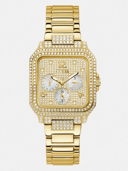 Montre Cristal Multifonctions Guess Bleu