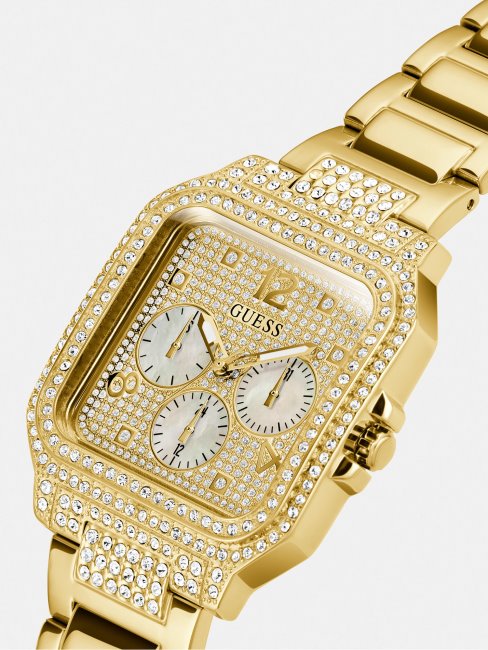 Montre Cristal Multifonctions Guess Bleu