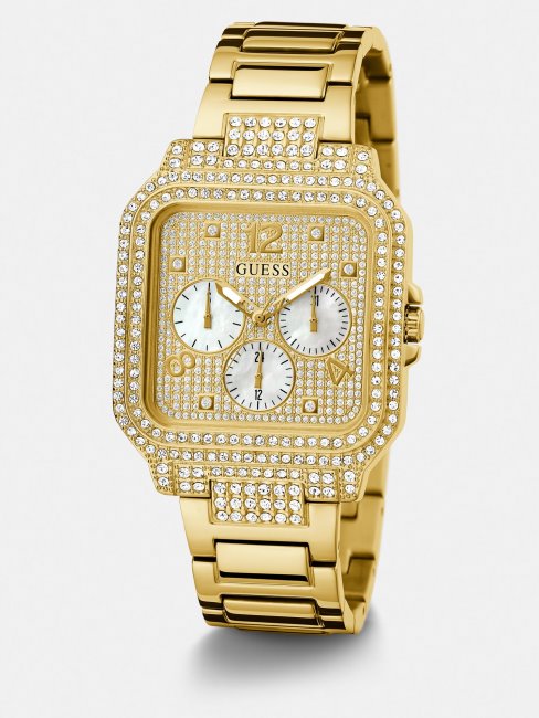 Montre Cristal Multifonctions Guess Bleu