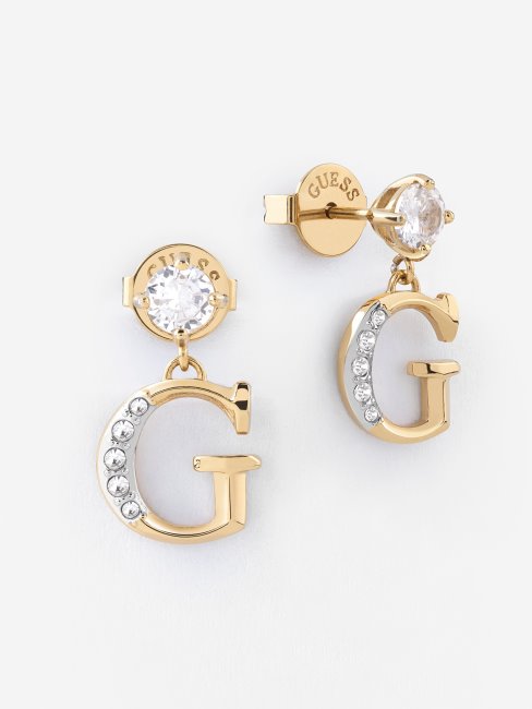 Boucles D'oreilles-crystal-harmony Guess Multi Ou