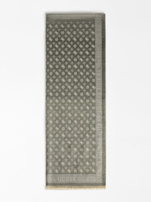 écharpe Logo Guess 4g Noir