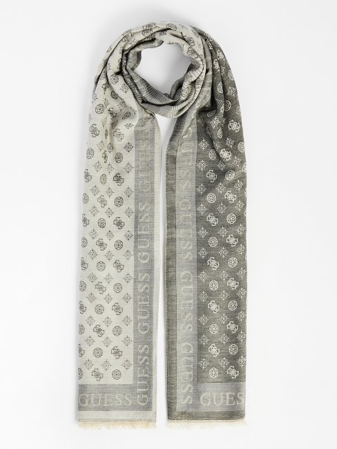 écharpe Logo Guess 4g Noir