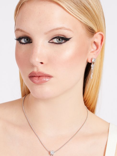 Boucles D'oreilles En Argent Sunburst Guess