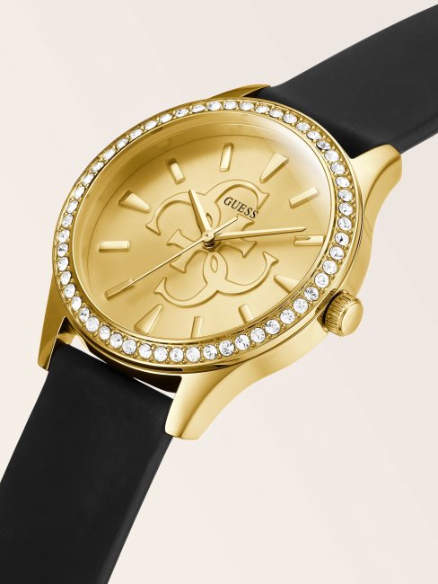 Montre Analogique Guess Argent Cristal Nouvelle Tendance