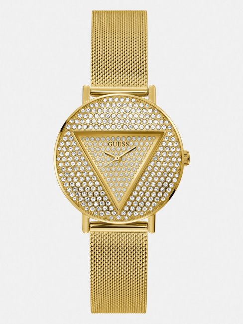 Montre Analogique Guess Bleue à Cristaux