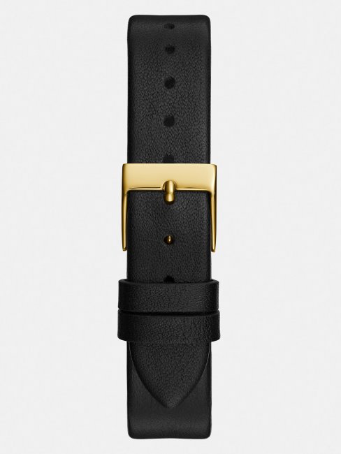 Montre Analogique Bleu Véritable Cuir Guess