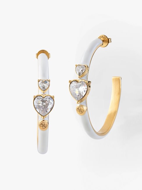 Boucles D'oreilles Néons Dorés Guess