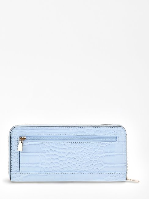 Laurel Maxi Portefeuille Guess Bleu Clair