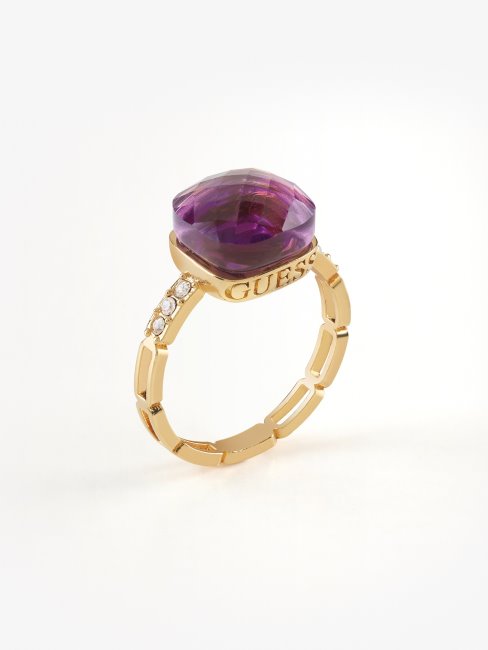 Guess Bague Reflets Dorés