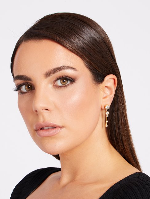 Boucles D'oreilles Guess Sunburst Multi Ou