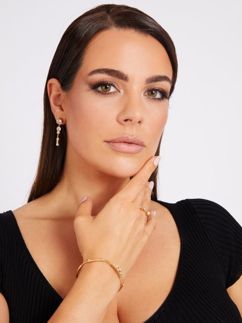 Boucles D'oreilles Guess Sunburst Multi Ou