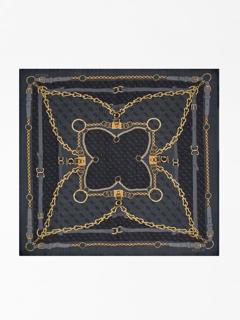 Guess Gris Chaîne Logo Ginevra Keffieh