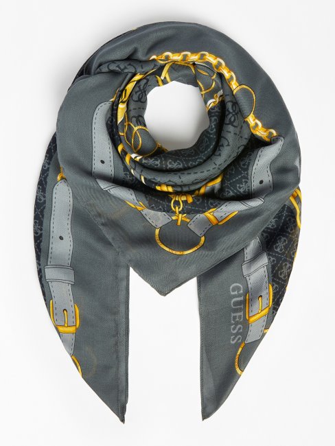 Guess Gris Chaîne Logo Ginevra Keffieh