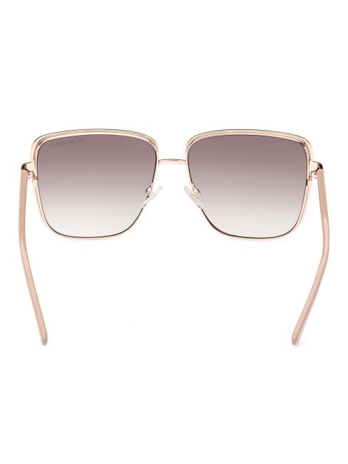Lunettes De Soleil Carrées Modèle Guess Rose