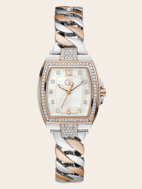 Montre Analogique Guess Gc Acier Ou Rose