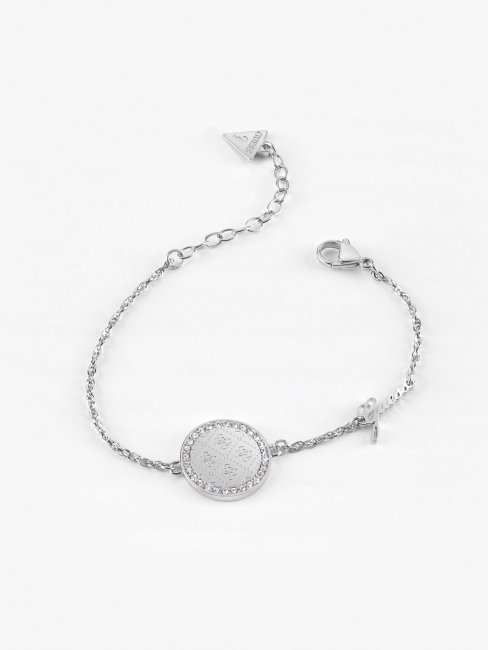 Guess Bracelet D'harmonie Ronde En Argent