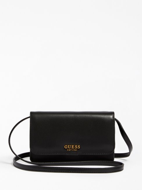 étui Pour Portable Laurel Strap Noir Guess
