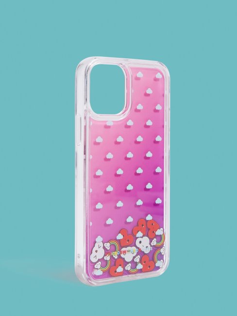 Coque Iphone 12/12 Pro Guess Rose Foncé