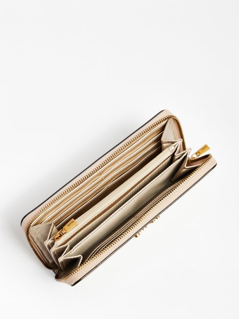 Portefeuille Guess Crème Maxi Laurier