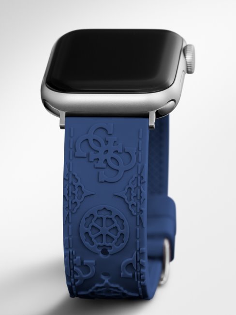 Bracelet Guess Avec Logo 4g Imprimé Pour Apple Watch