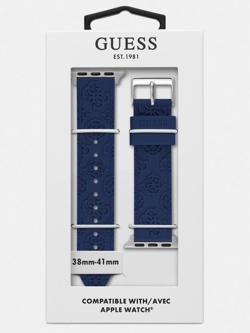 Bracelet Guess Avec Logo 4g Imprimé Pour Apple Watch