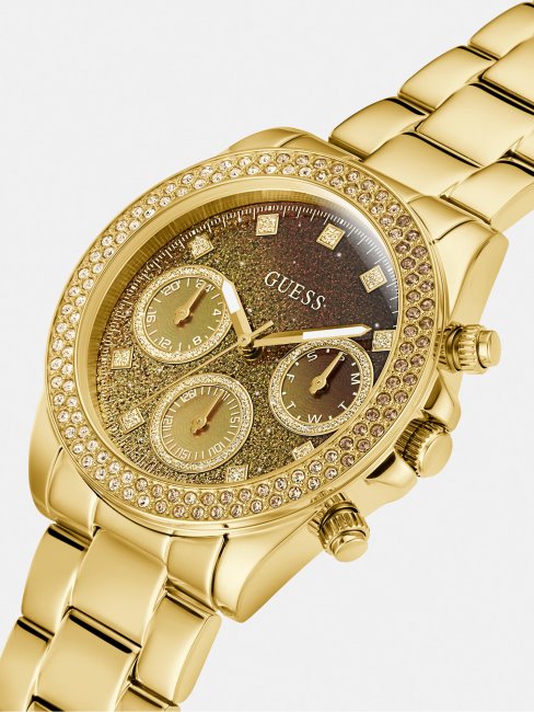 Montre Multi-fonction Cristal Bleu Guess