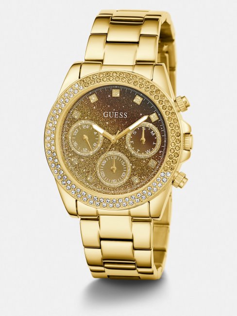 Montre Multi-fonction Cristal Bleu Guess