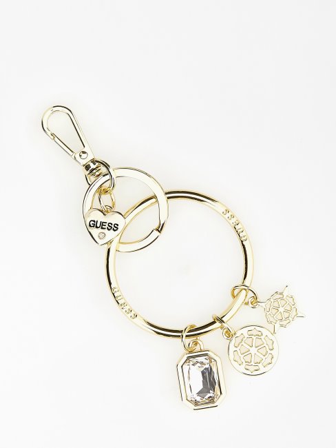 Porte-clés Logo 4g Blanc Guess