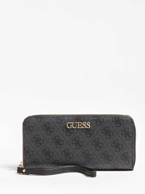 Alby Maxi Portefeuille Gris Multi Guess