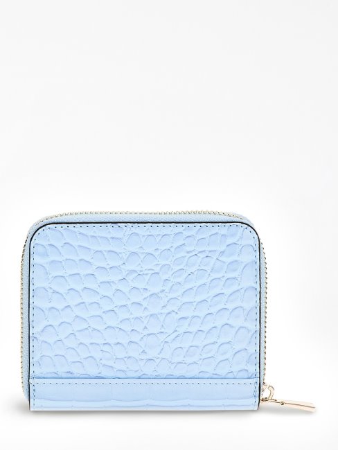 Mini Portefeuille Guess Laurel Bleu Clair
