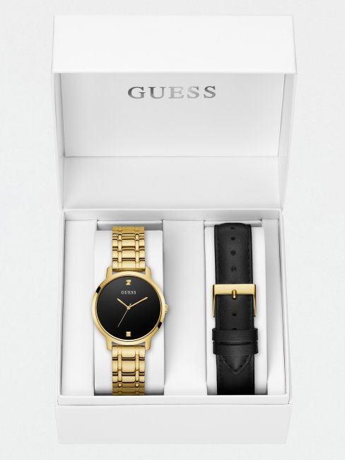 Guess Montre Coffret Argent