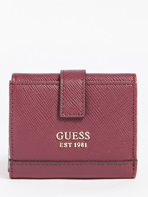 Guess Mini Portefeuille Bordeaux Cordelia