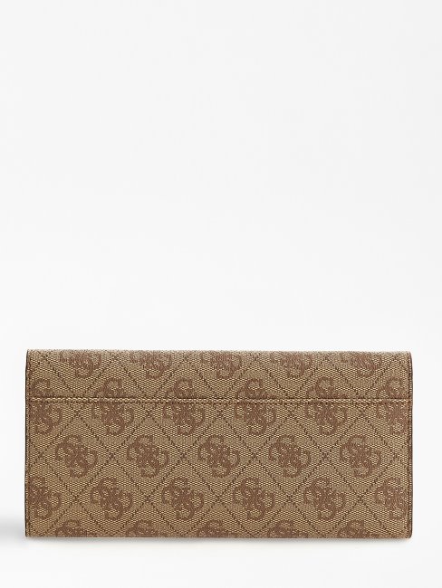 Maxi Portefeuille Nell 4g Logo Guess Rose