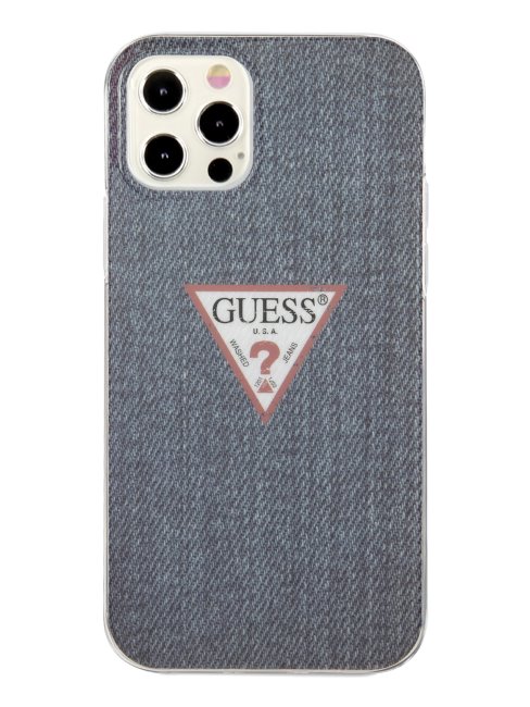 Coque Denim Iphone 12 Pro Max Guess Bleu Foncé