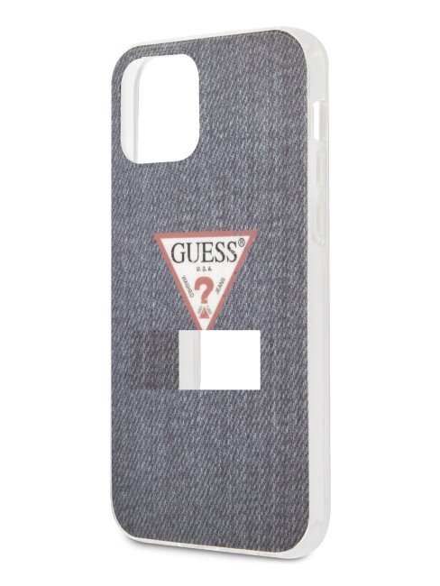 Coque Denim Iphone 12 Pro Max Guess Bleu Foncé