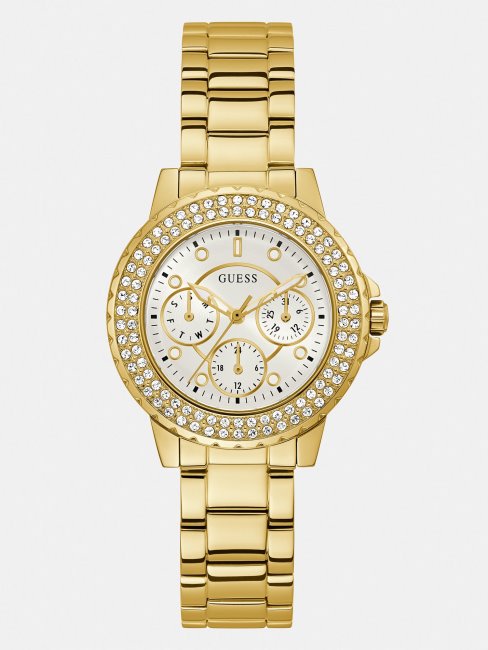 Montre Guess Cristal Multifonction Bleu Nouvelle Tendance