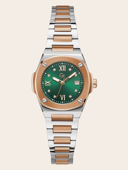 Montre Guess Gc Acier Avec Fonction Date Argent