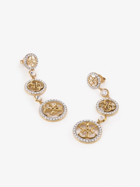 Boucles D'oreilles Life-in-4g Multi Gold Guess