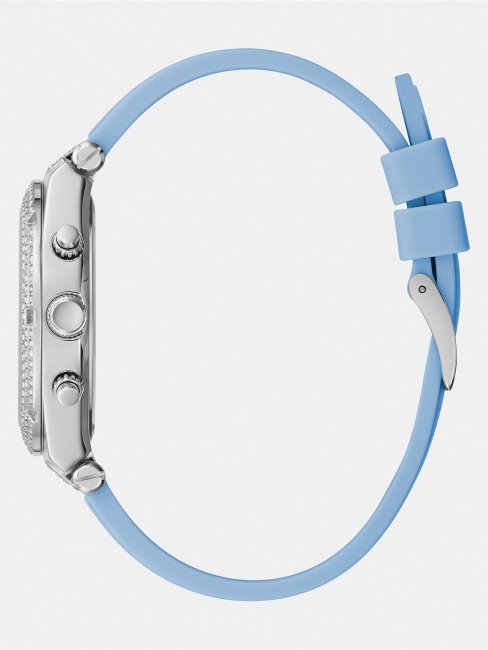 Guess Cristal Montre Multifonctions Argent