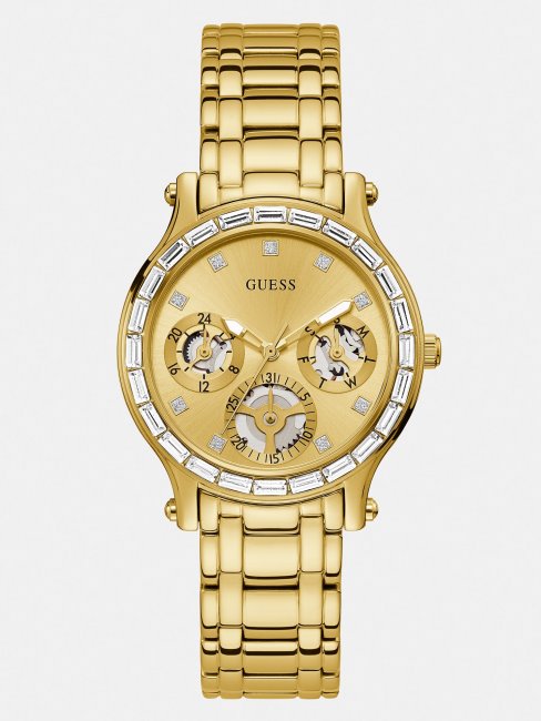 Montre Bleu Acier Multifonctions Guess