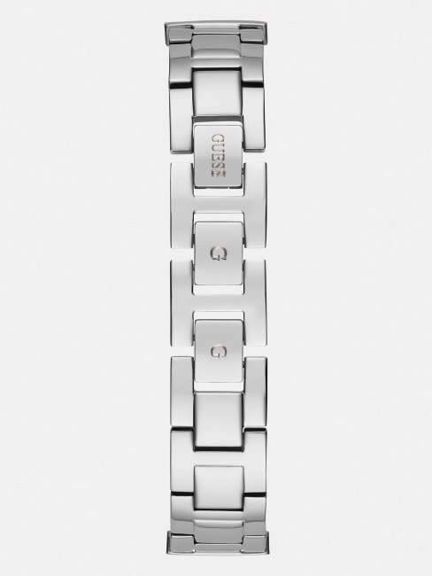 Montre Analogique Guess Crystal Argent Nouvelle Tendance