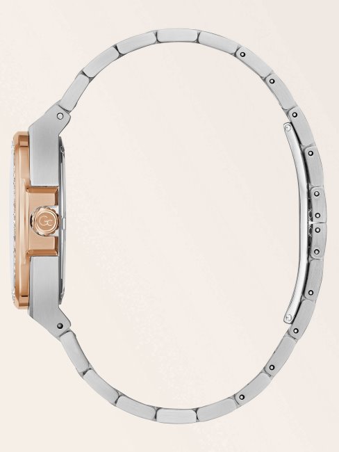 Montre Analogique Guess Gc Cristal Argent Multi