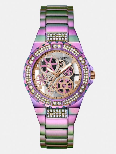 Montre Multifonctions En Or Rose Guess