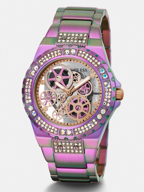 Montre Multifonctions En Or Rose Guess