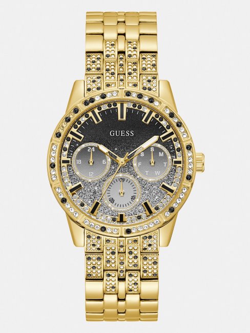 Montre Multifonction Cristal Guess Bleu