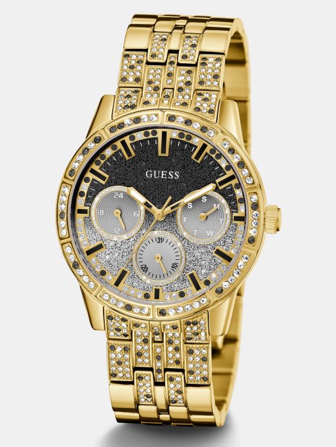 Montre Multifonction Cristal Guess Bleu