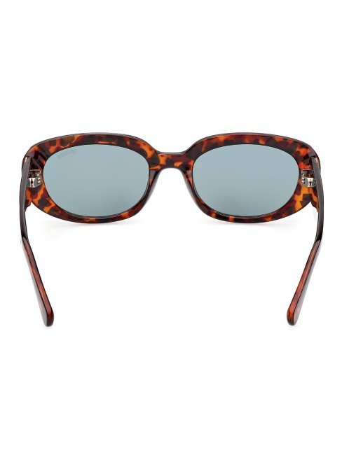 Modèle De Lunettes De Soleil Guess Ovale Marron
