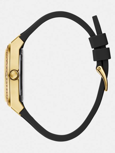 Montre Analogique à Cristaux De Mode Argent Guess