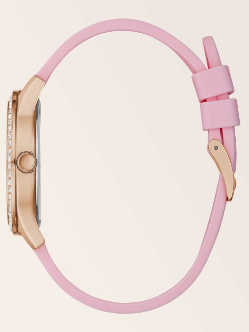 Montre Analogique Guess Cristal Ou Rose