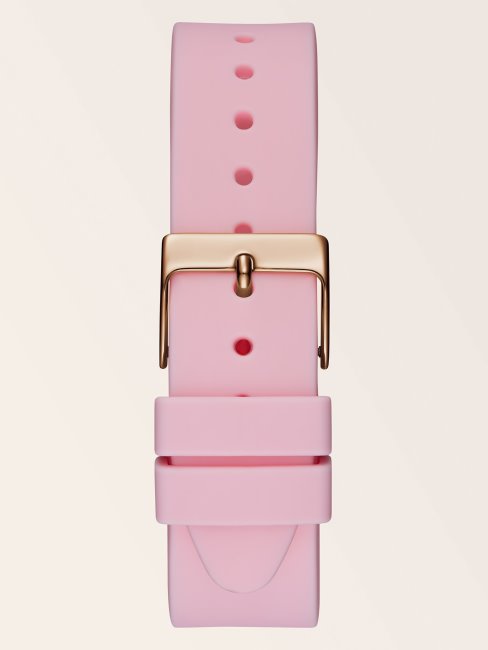 Montre Analogique Guess Cristal Ou Rose
